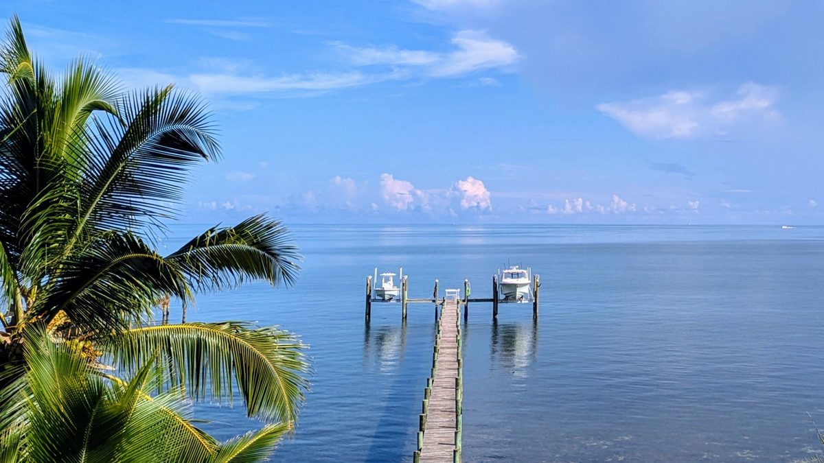 The Florida Keys at sunset